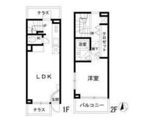 ヒマラヤ杉Ａｐａｒｔｍｅｎｔの物件間取画像